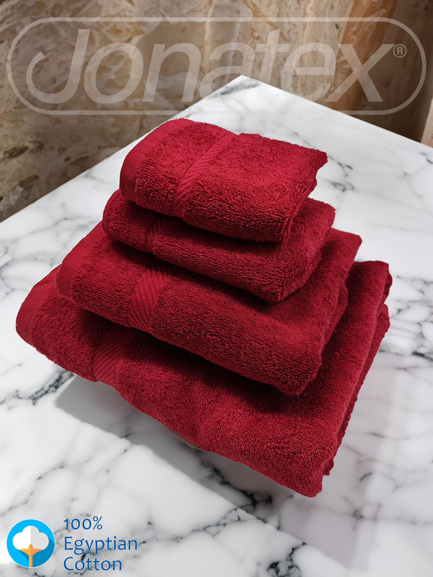 Egyptian Towels Set 4 PCS